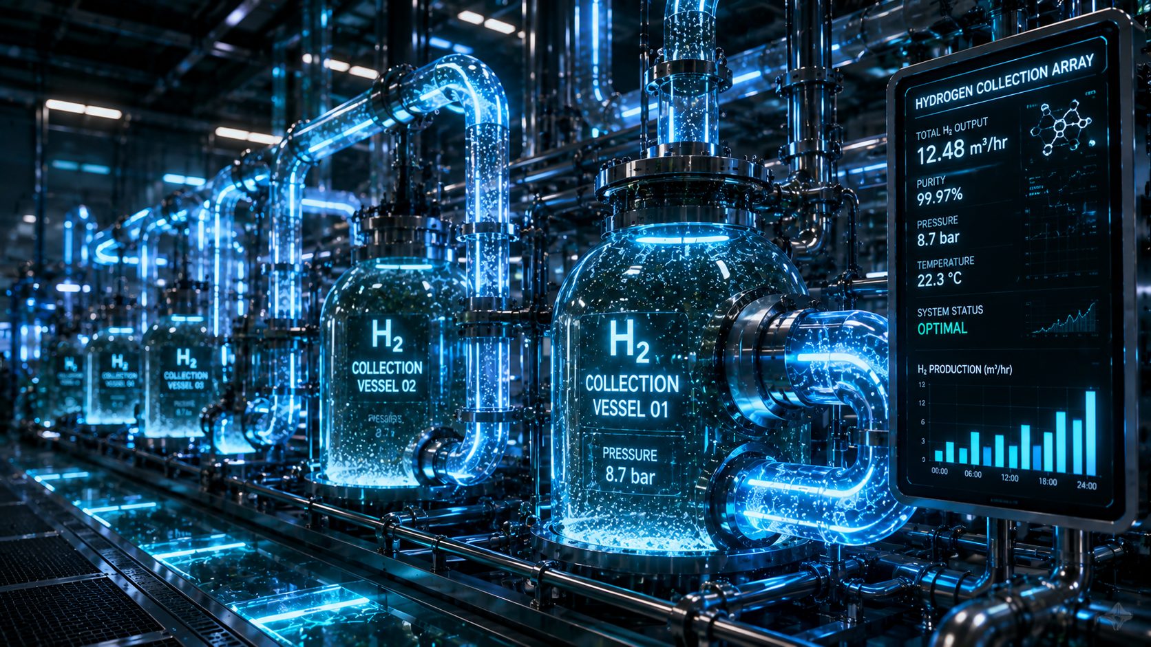 Hydrogen collection